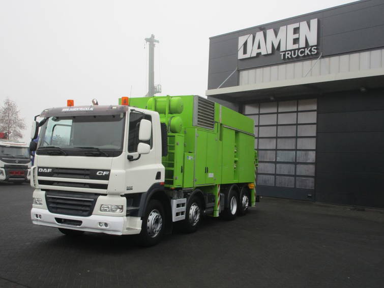 DAF CF 85.410 .410 8x2 MTS Saugbagger 6