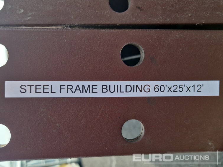 Diversen British Steel Frame Building 60x25x12 8