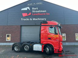 Mercedes-Benz Actros 2645 6x2 Euro 5 opleggertrekker met kipperhydrauliek.