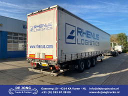 Krone SD Tautliner / Boorden / Dhollandia Laadklep / BPW + Disc