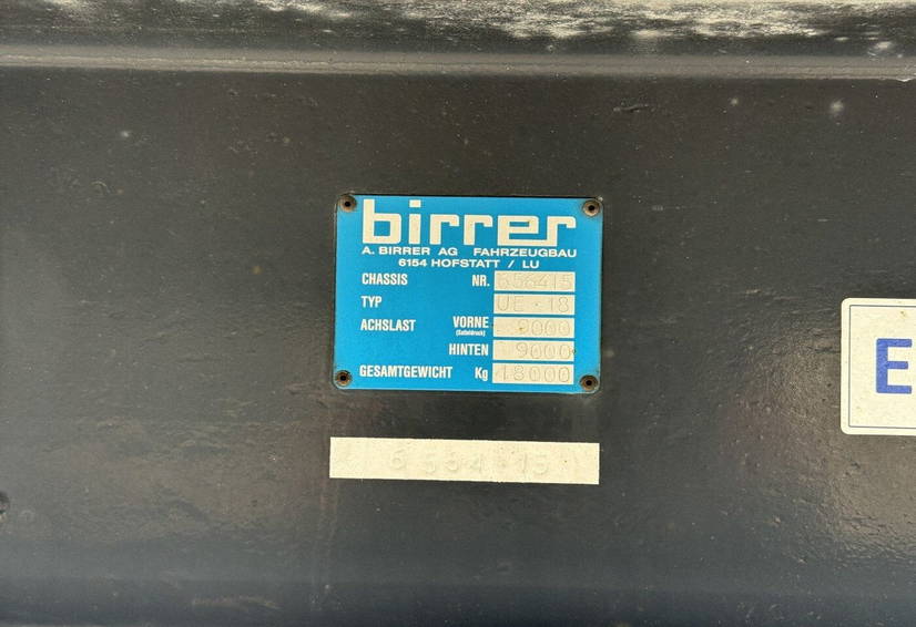 Birrer Birrer UE 18 Plane UE 18 Plane 10