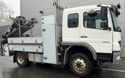 Mercedes-Benz Atego 1225 4x4 AWD Hiab 088 Reach 13.4m
