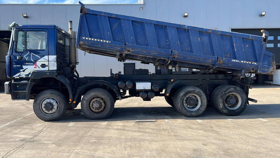 MAN 35.464 8X6 / Lames / Grand Pont / BIG Axle / 6 Cylinder / Manual Gearbox 8