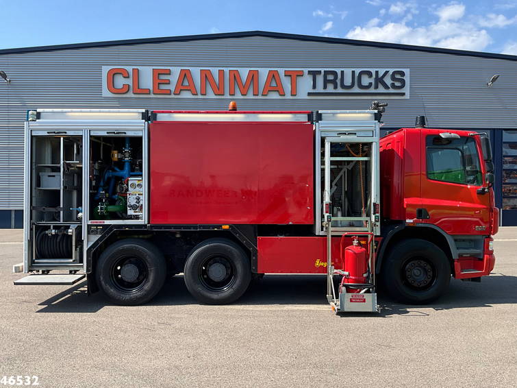 DAF CF 75 FAT 360 6x4 Ziegler Feuerwehr / schuimbluswagen Just 78.346 km 7