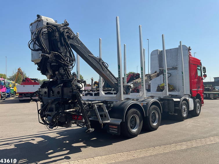 DAF XF 530 FAD 8x4 Holzkran 5