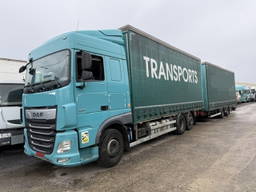 DAF XF 106.480 106 XF 480 + Fruehauf Aanhangwagen