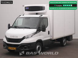 Iveco Daily 35S16 Automaat Koel/Vrieswagen Carrier Xarios 5 Zijdeur AC/Climate Camera Euro6 Bakwagen Gekoeld Koel Koeler Kühl Kühler Kühlwagen Kühlkoffer Vries Vriezer Vrieswagen Frigo TiefKühlkoffer Airco