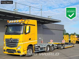 Mercedes-Benz Actros 2563 Actros 6X2 Machine transporter combi HFR Trailer Lift+Steering axle Xenon Automatic Euro 6