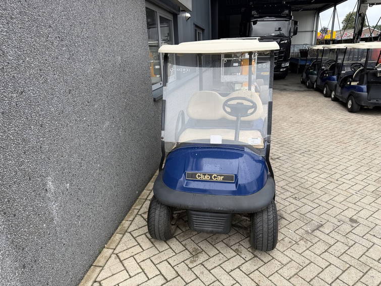 ClubCar Precedent 2 zitter Golfkar Golfcart 2004 Met Lader blauw 11