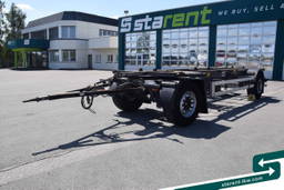 Schmitz Cargobull Lafette AWF 18, BDF-Wechselrahmen, Verzinkten Rahm en TÜV 02/2027
