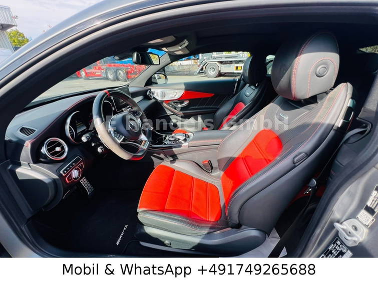 Mercedes-Benz C-klasse C63s AMG Coupe V8 BiTurbo 4.0Night/Burm/Pan/ACC 26