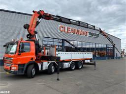 DAF CF 85 FAD 460 8x4 Palfinger 72 Tonmeter laadkraan + Fly-Jib