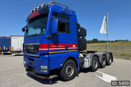 MAN TGX 41 41.680 XXL, Euro 5, V8 / 250T / Full steel / Retarder / Automatic / 8x4 / Big axles, Intarder