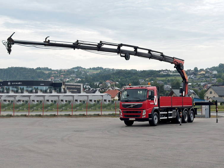 Volvo FM 420 Pritsche 6,40m PK 34002 SH + Funk/8x4 2