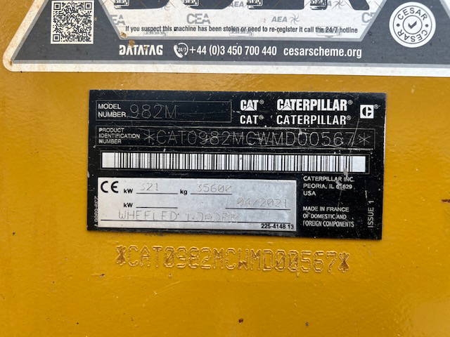 Caterpillar 982M 982 7