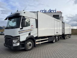 Renault T480 6x2 + Anhänger Durchladesystem