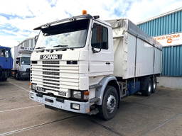 Scania R113-360 HL 6x2 Full Steel Suspension Bulk Kipper Manual Gearbox / Full Steel Suspension / 10 Tires / 2x P.T.O. / Lift-Axle / ETC.