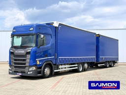 Scania S460 Super / / Zestaw Tandem 120M3 / Przejazdowy / Salon PL