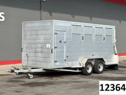 Blomert V35 Tandem Viehtransport Anhänger ALU V35 Tandem Viehtransport Anhänger ALU
