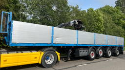KWB Stenentrailer | 4 asser | APK | liftas | kennis 14 ton