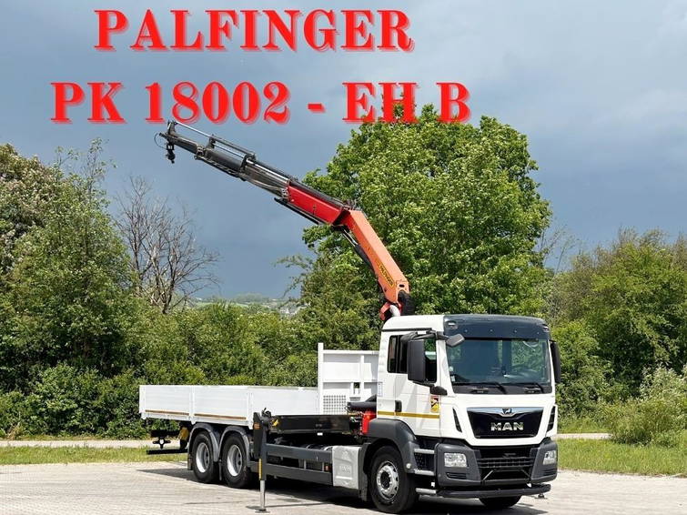 MAN TGS 26 26.360Pritsche 7,60m 6x4 Kran/ Funk 1