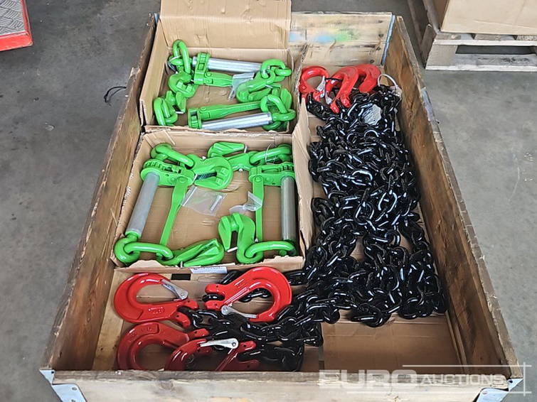 Diversen 13mm Grade 80 Lashing Kit 4x3m Chains 4x13mm Foldi ng Handle Load 2