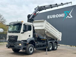 MAN TGS 33.440 MAN TGS 33.440 6x6 /3-Seiten- Kipper / Kran Hiab 302