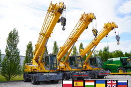 Sennebogen 630 rough terrain crane / 2000 MTH / Range 30 m / Lifting capacity 30 t / 3 units