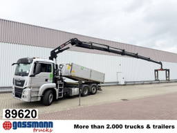 MAN TGS 26 26.460 6x2-4 BL TGS 26.460 6x2-4 BL, Kran Hiab X-HiDuo 188 ES-5, Funk, Intarder, Lenk/Lift, Navi