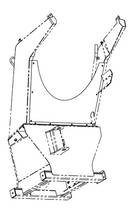 Aluschutz Gestell hinten
