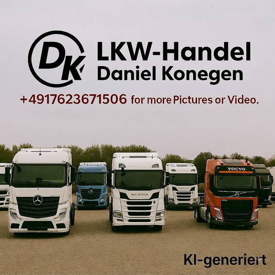 MAN TGA 26.410 Schaltgetriebe, Abrollkipper 22