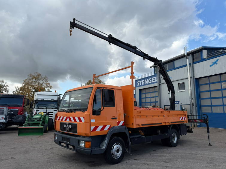 MAN L2000 Heckkran 7,13m Sperre 2xAHK grüne Plakette 14