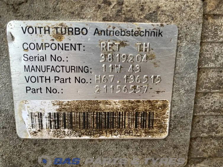 Voith Volvo Compact VR 3250 20716162 6