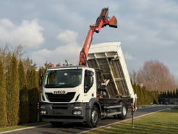 Iveco Stralis 330 4x2/ Tipper /Fassi F135