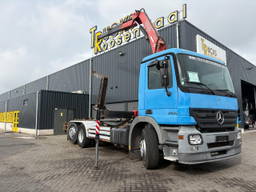 Mercedes-Benz Actros 2536 + Fassi F130 A - 2X EXT. + 6X2 + Hook ARM System + Steering/Lift Shaft + Retarder + Euro 3