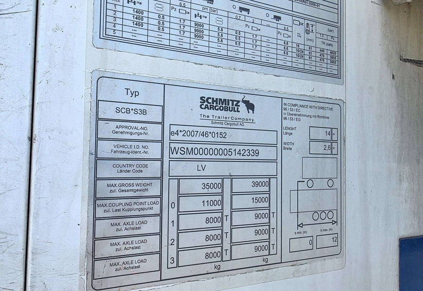 Schmitz Cargobull SKO24, Multitemp, 7CM 20