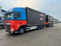 DAF XF 440 6X2 Euro 6 + Hertoghs Hanger 2X BPW Axle Dhollandia 3000 KG