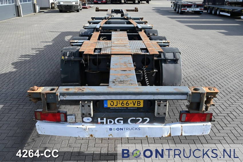 Krone SD | 2x20-30-40ft HC Extendable Rear BPW NL Trailer 8