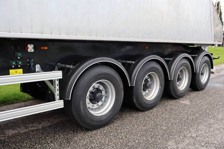 AMT TGL400 4 akslet letvægts tiptrailer 13