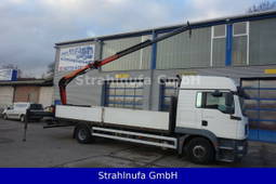 MAN TGM 15.290 Pritsche + Palfinger Hecklade Kran