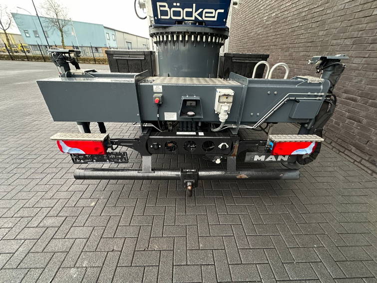 MAN TGL 7.190 4X2 BB Bocker AK37/4000 + JIB Montagekran/Dachdeckerkran/Roofcrane/Kraan/Kran/Grua 10