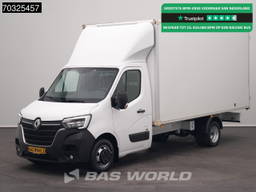 Renault Master 165PK Dubbellucht Bakwagen met Achterdeuren LED Airco Cruise Euro6 Meubelbak Koffer Airco Cruise control
