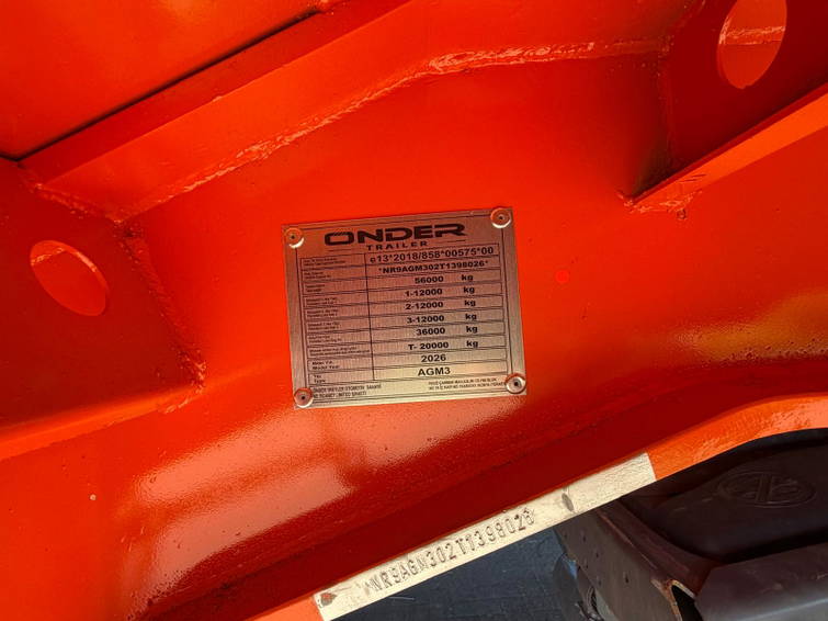 Diversen Onder Low Bed 3 Axle Full Spring 60 Ton Loading  New Unused 19