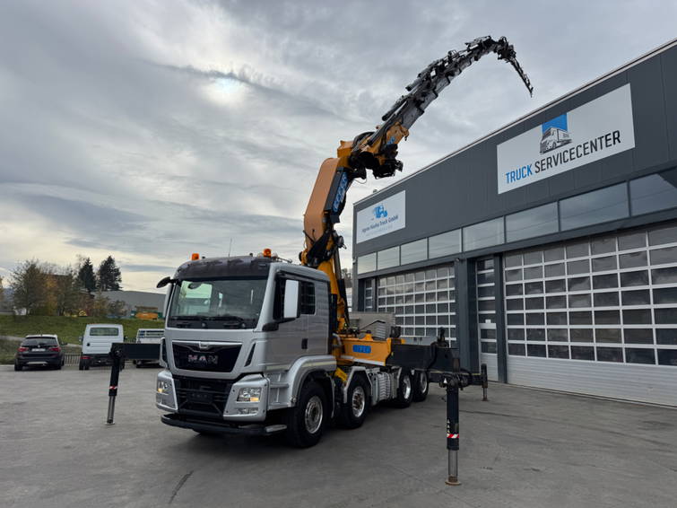 MAN TGS 35.480 8x2-4 H Effer 1355 9-6 2