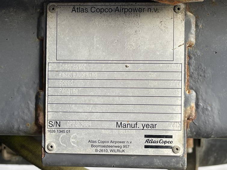 Atlas Copco XAS 97 DD 6