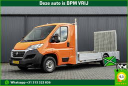 Fiat Ducato Open laadbak met oprijplaat | 131PK | Euro 6