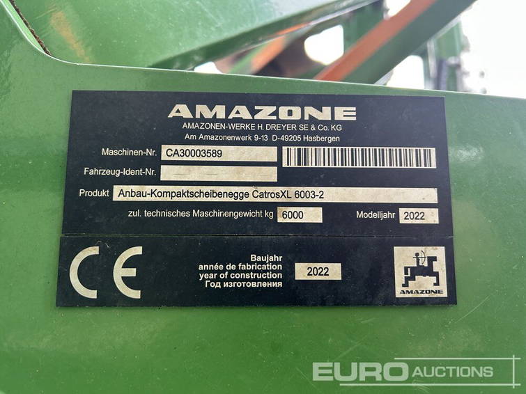 Amazone Catros XL 6003-2TS 11