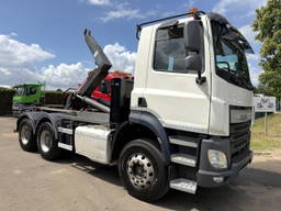 DAF CF 460 6x4 FAT Hooklift - WB 3m35 - Steel Spring / BIG Axles HUB Reduction - Euro 6 - BE Truck