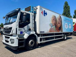 Iveco Stralis 270 CNG 294094 km 9.05 m long body 19tm Retarder, Lamberet, Frigoblock, Loading lift