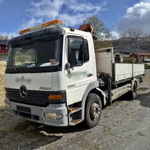 Mercedes-Benz Atego 1523 1523L Palfinger 9501 Manual Video